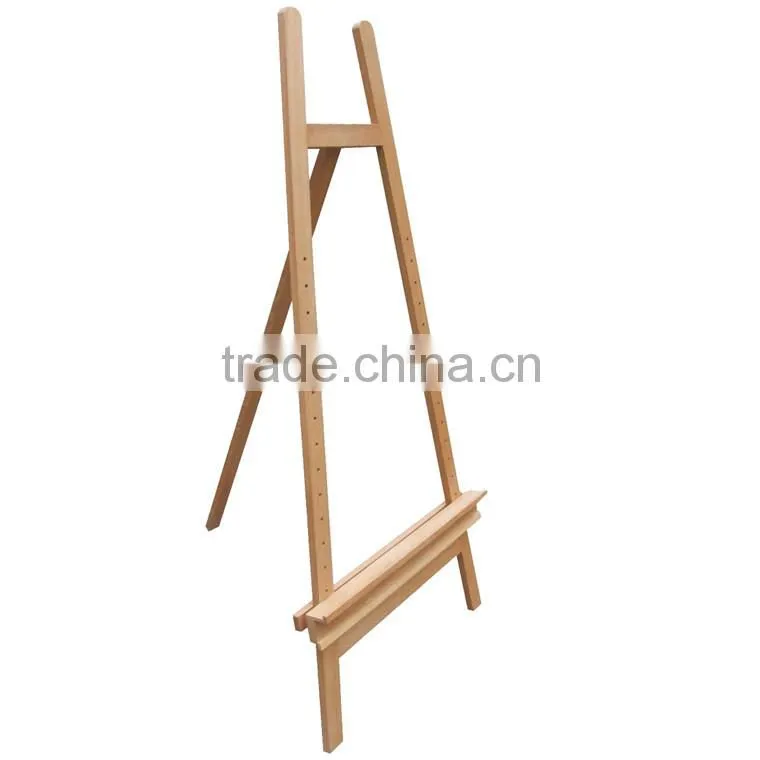 Hot Selling 131*21*60.5cm Custom Wooden Painting Easel