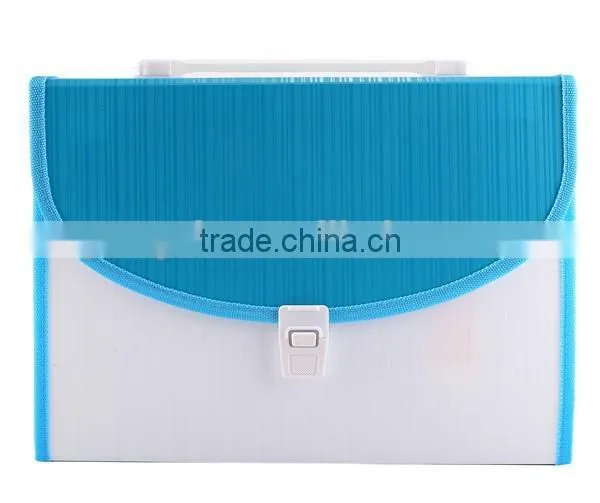 2016 Factory Price PP Folder, 12 Pocket Folder, Organ Bag
