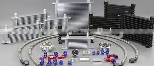 Universal 19-Row Engine/Transmission 10-AN Oil Cooler