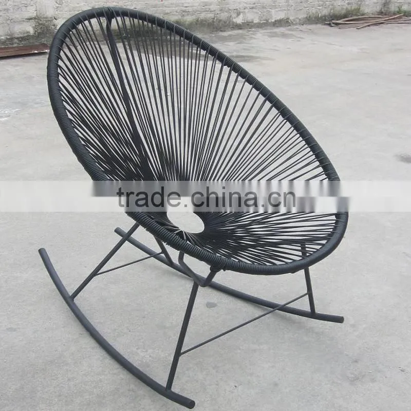 Party Light Oval Sun Colourful Wicker kids rattan chair