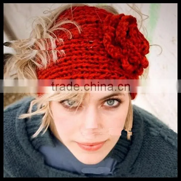 Knitted Headband, Bow Ear Warmer, Women's Fall Headband, Stocking Stuffer, For Her, Mini Knitted Bow Headband in multi color