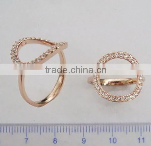 Double Finger Ring Hot sell chain Ring