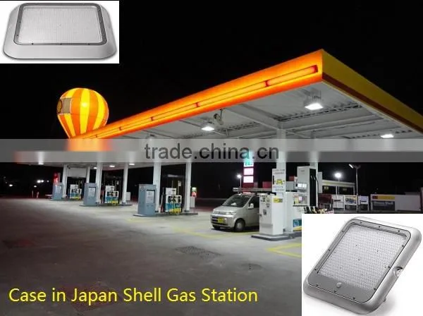 Used in COOP/PEMEX/BP/Mobil/Shell Petrol Station 125lm/w 15000lm 60W high quality led gas station light