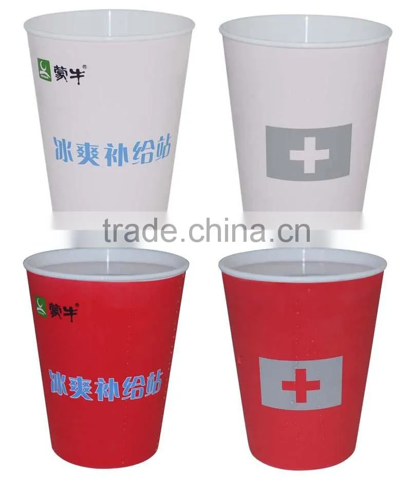 shenzhen manufactory cold color changing pp plastic cup