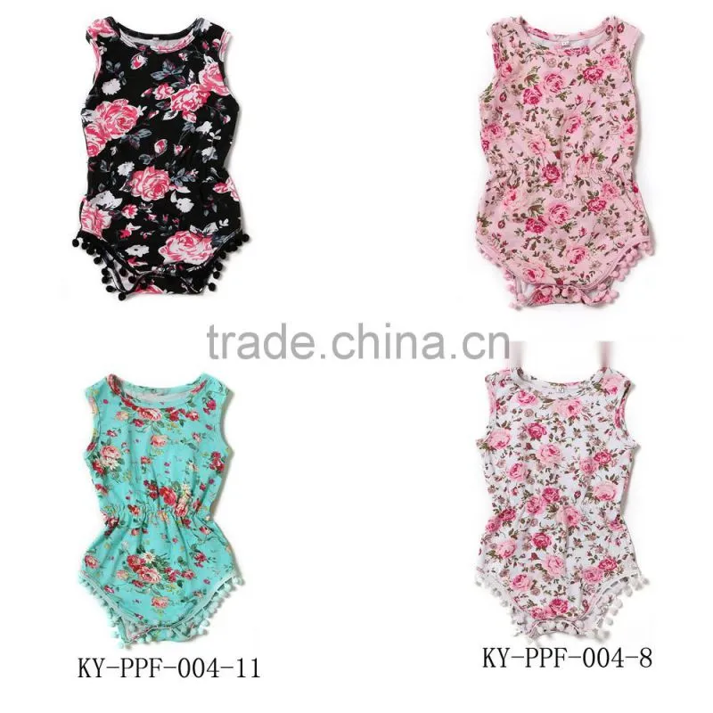 Baby Clothing Toddler Clothing Organic Cotton Black Animal Baby Romper