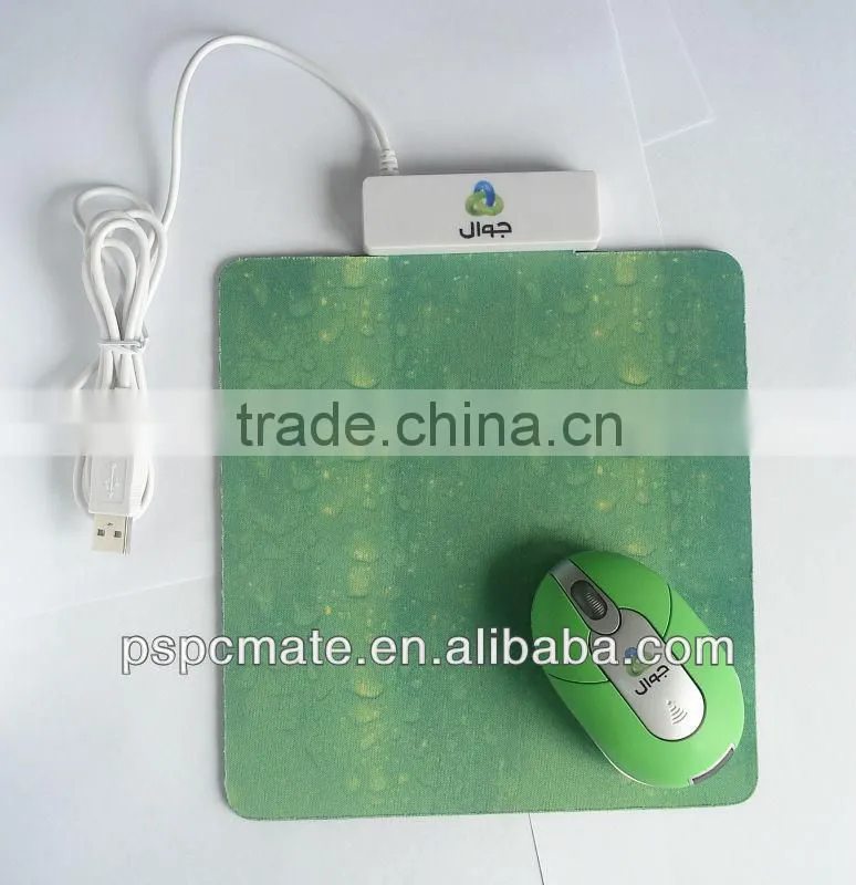 mouse pad usb hub