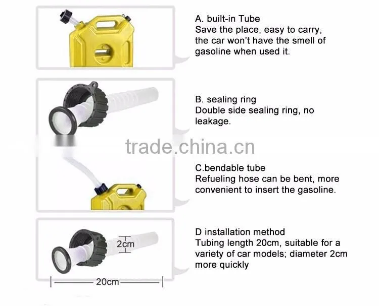 20l liter Portable Fuel Tank Jerry Can
