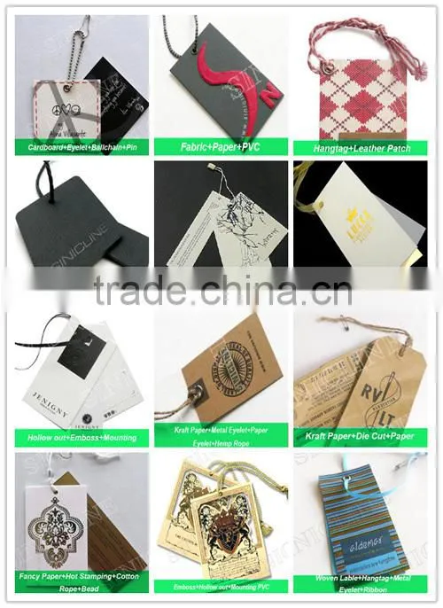 Sinicline Cheap custom good quality bracelet hang tag