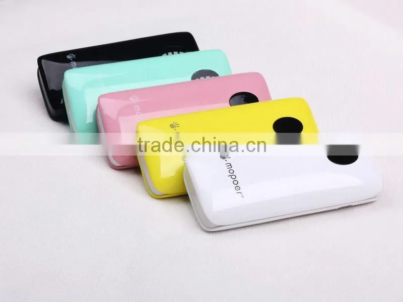 mopoer 5200mah mobile phone emergency battery charger 4/4S/5