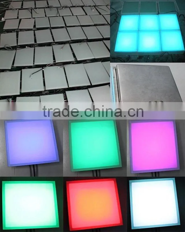 Ultra-thin portable wedding decoration 2015 dance floor led brick