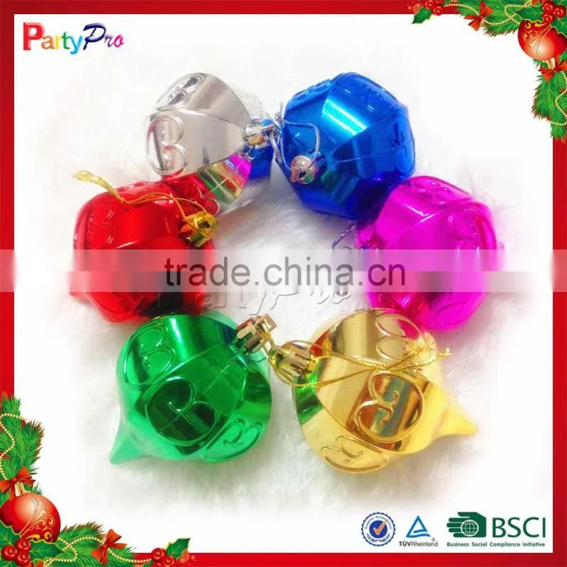 Partypro 2015 Wholesale Christmas Decorations Colorful Balls Lighted Christmas Hanging Balls Decoration