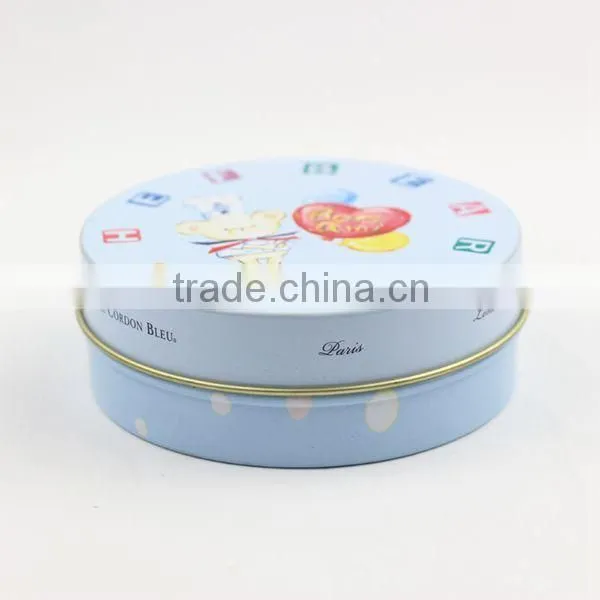 Cosmetics promotion tin box candy case china manufacturer