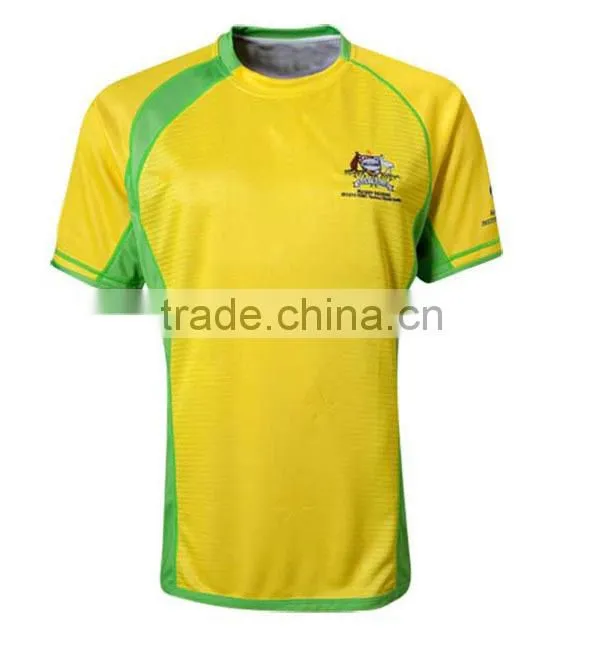 Custom sublimated overall printing rugby jersey