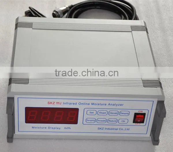 on-line infrared moisture content testing equipment