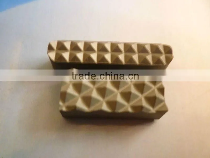tungsten carbide gripped inserts for holding drill rods in diamond drilling industry