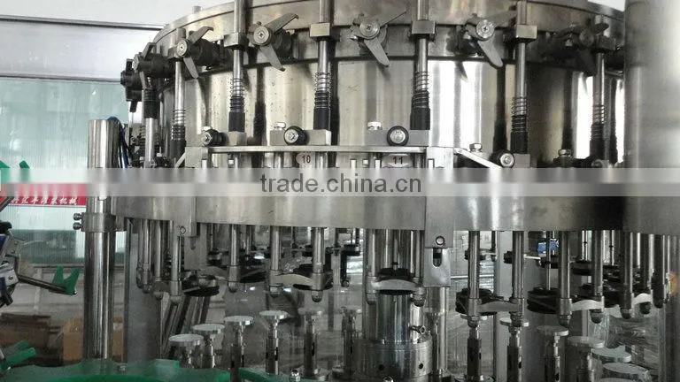 750ml glass bottle crown cap beer filling 3 in 1 machine