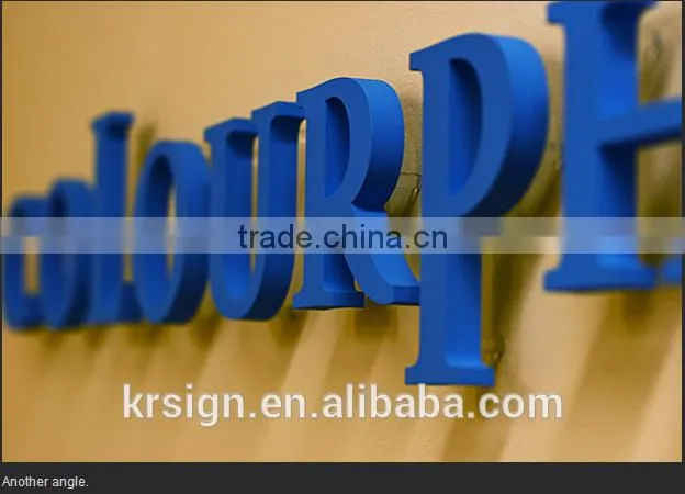 Acrylic mini letter sign manufacturer for logo material