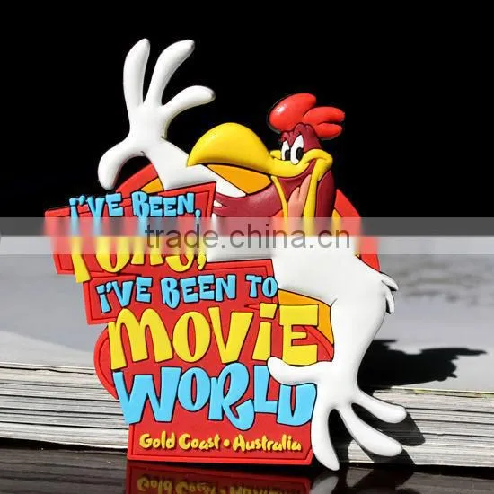Superior Custom fake food 3d refrigerator magnet,soft pvc fridge magnet stickers,cartoon fridge magnet ---DH20342
