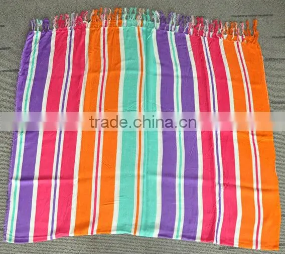 newest 100% cotton or viscose kikoi kikoy pareo towel