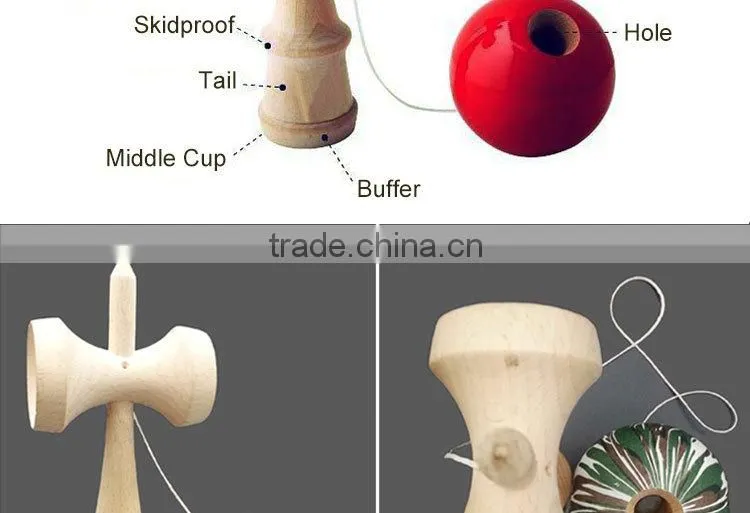 Adults and Kids Educational Japanese Toy Wooden Kendama