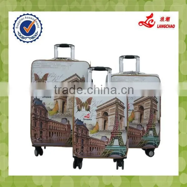 four wheels Soft Luggage sets High quality Spinner luggage New Luggage Suitcase