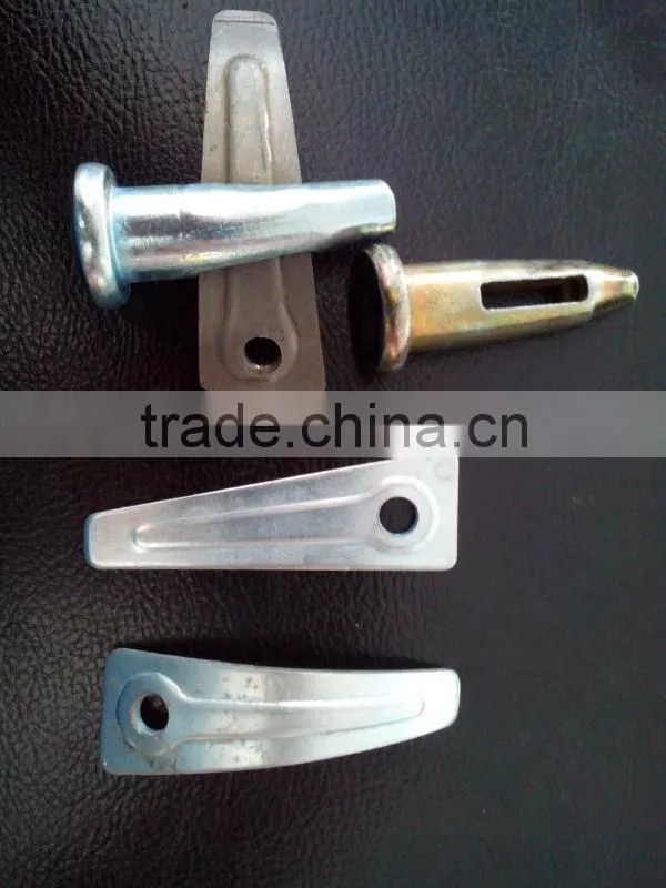 aluminum form accessory stub pin wedge and wall ties