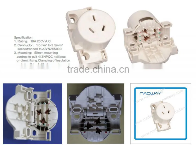 single site socket outlet 413qc outlet Socket socket quick connect saa