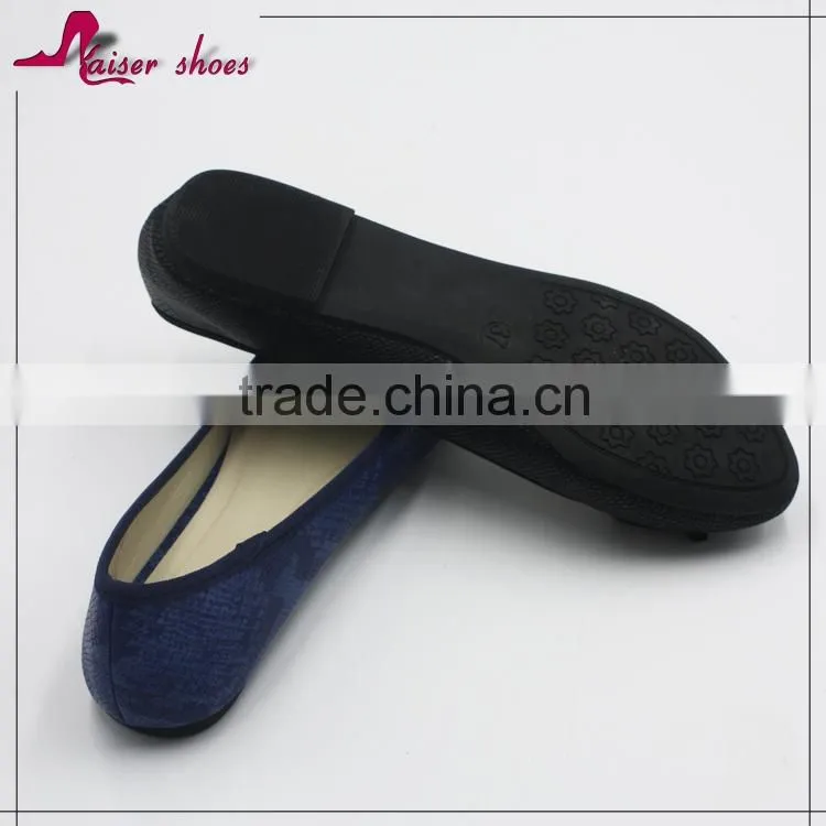 SSK16-214 new design plain women shoes Wholesale Casual Flat Women Shoes
