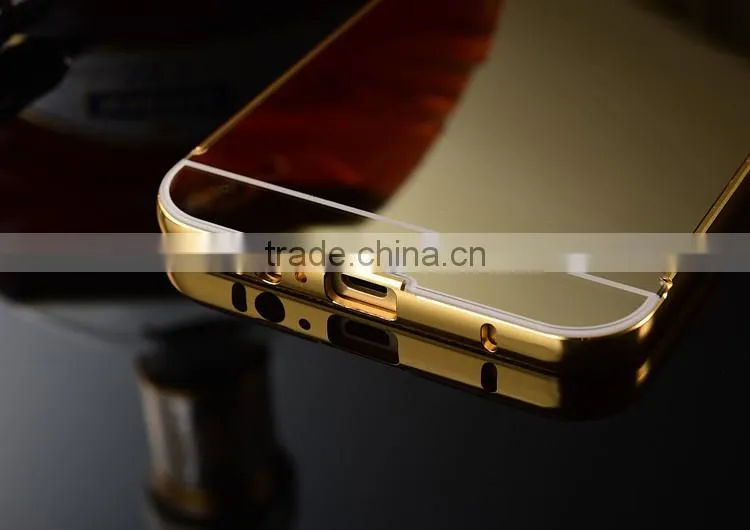 High Quality Metal Aluminium Mirror Back Cover Case For Iphone 7,Wholesale Mobile Phone Mirror Case For Iphone 7 Plus