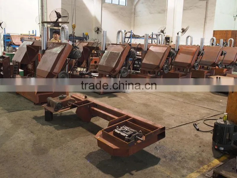 Waterjet segment band saw for stone cutting