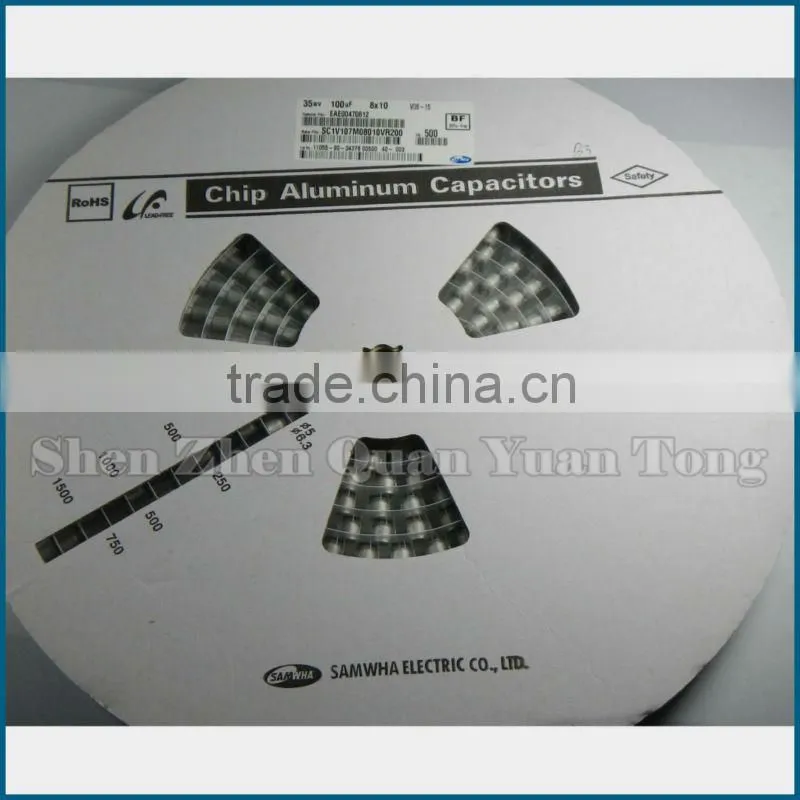 Capacitors 35V 100UF 8*10 NEW