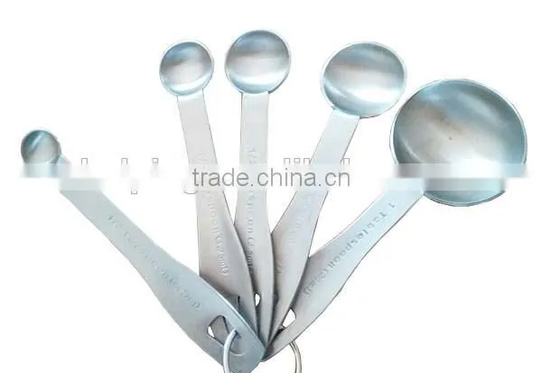 stainless steel metal measuring spoon set
