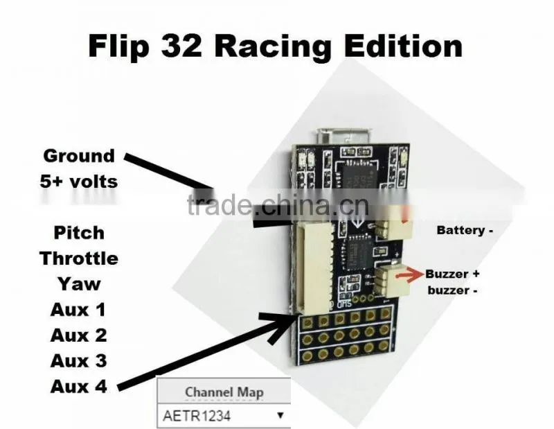 Small Size 30mmx17mm Flip32 Racing Edition Flight Controller