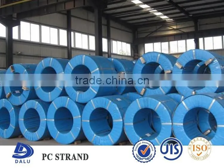 China direct sale galvanized pc strand steel wire price list