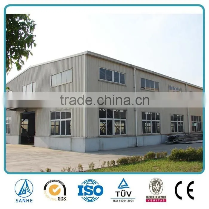 Steel Structure large / long span building for Workshop
