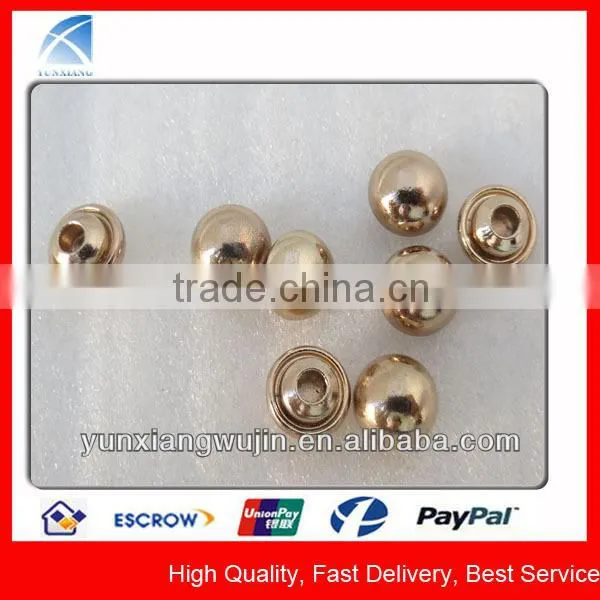 YX4922 Custom Design Decorative Gold Metal Jeans Rivets