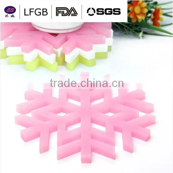 heat-proof mum favorite cute silicone mat&silicone cup mat&silicone table mat