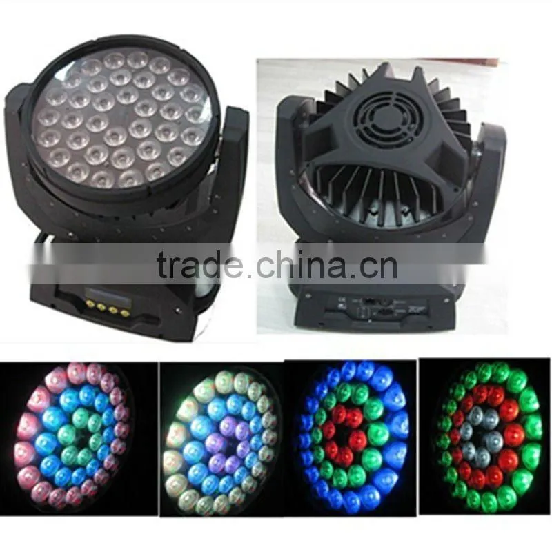 36pcs 10 watt led wash moving head light