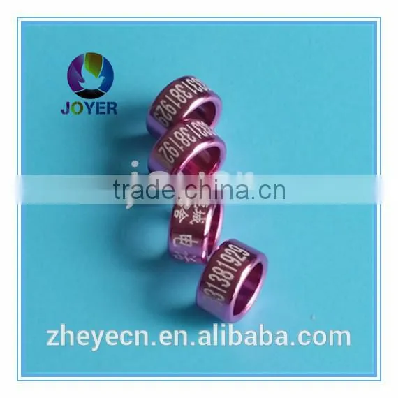 2015 hot cheap parrots for sale birds leg rings pigeon ring