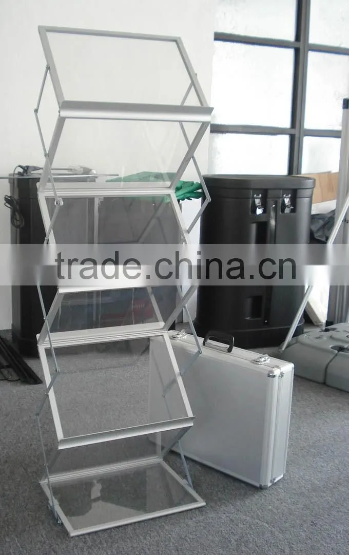 Portable Folding Magazine Rack Holder