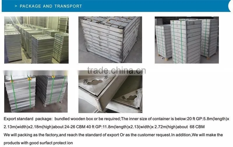 frp square manhole cover