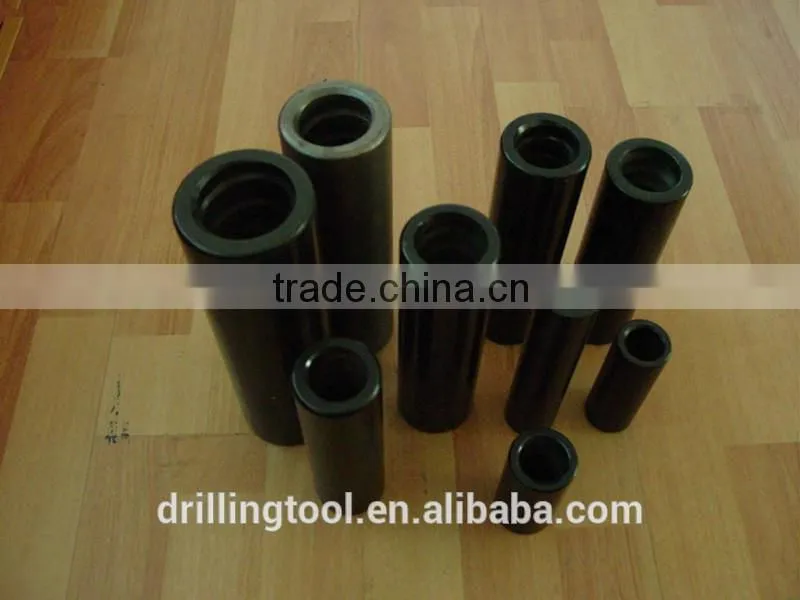 T38 T45 T51 drill pipe coupling/Mining Equipment Accessories-coupling sleeve