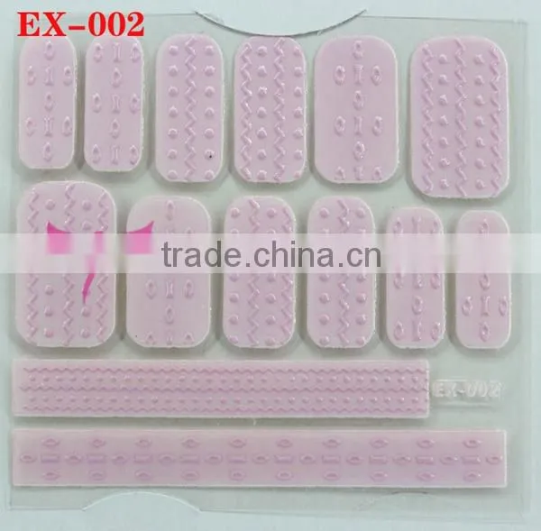 New nail knit foil sticker,2015 nail art sticker product