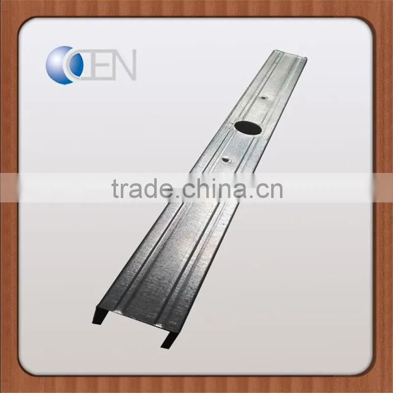 Drywall metal stud in wall installation