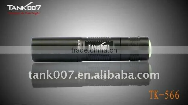 mini torch lighter one Mode Aluminum EDC LED Flashlight 1*AA batteryTANK007 TK566