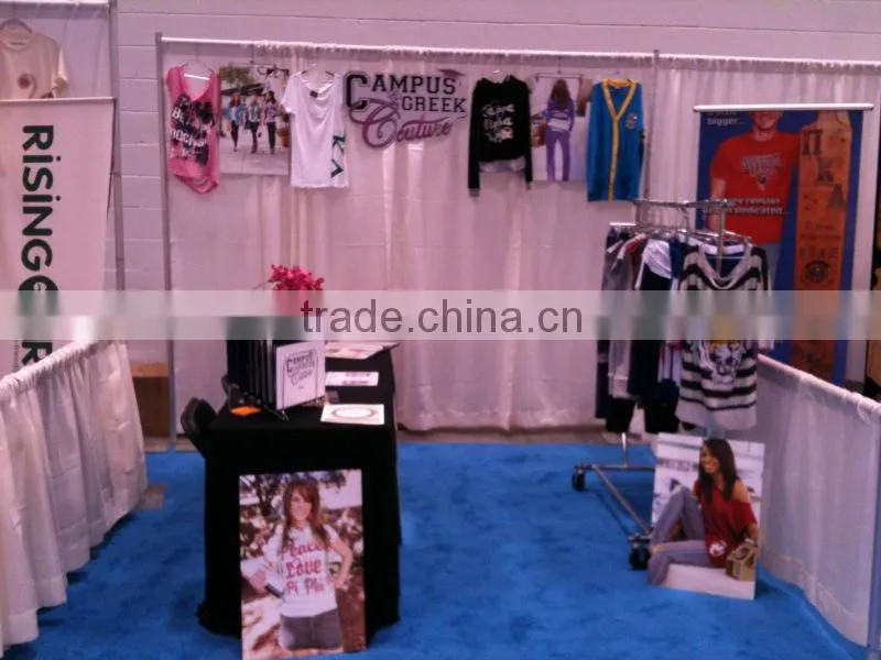 Telescopic pipe and drape for wedding decoration, wedding backdrop stand easy to assemble