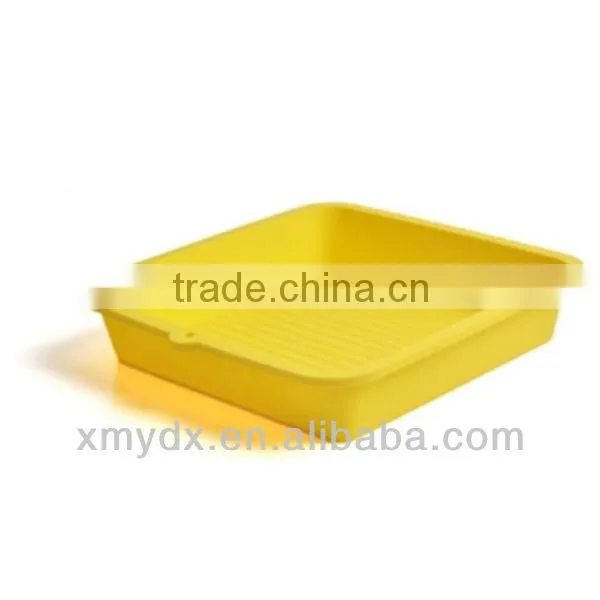 8 inch silicone pan, silicone pan/plate/dish, baking mold