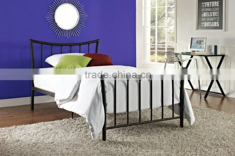 Modern Design Cheap Platform metal Bed frame Queen Double