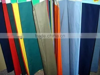 100% quality cotton twill fabric for workwear and pants from china factory