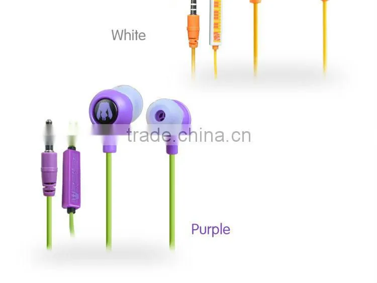 ULDUM 2013 mp3.4.5 player earbud earphone portable cheap wholesale stereo earphone headphone